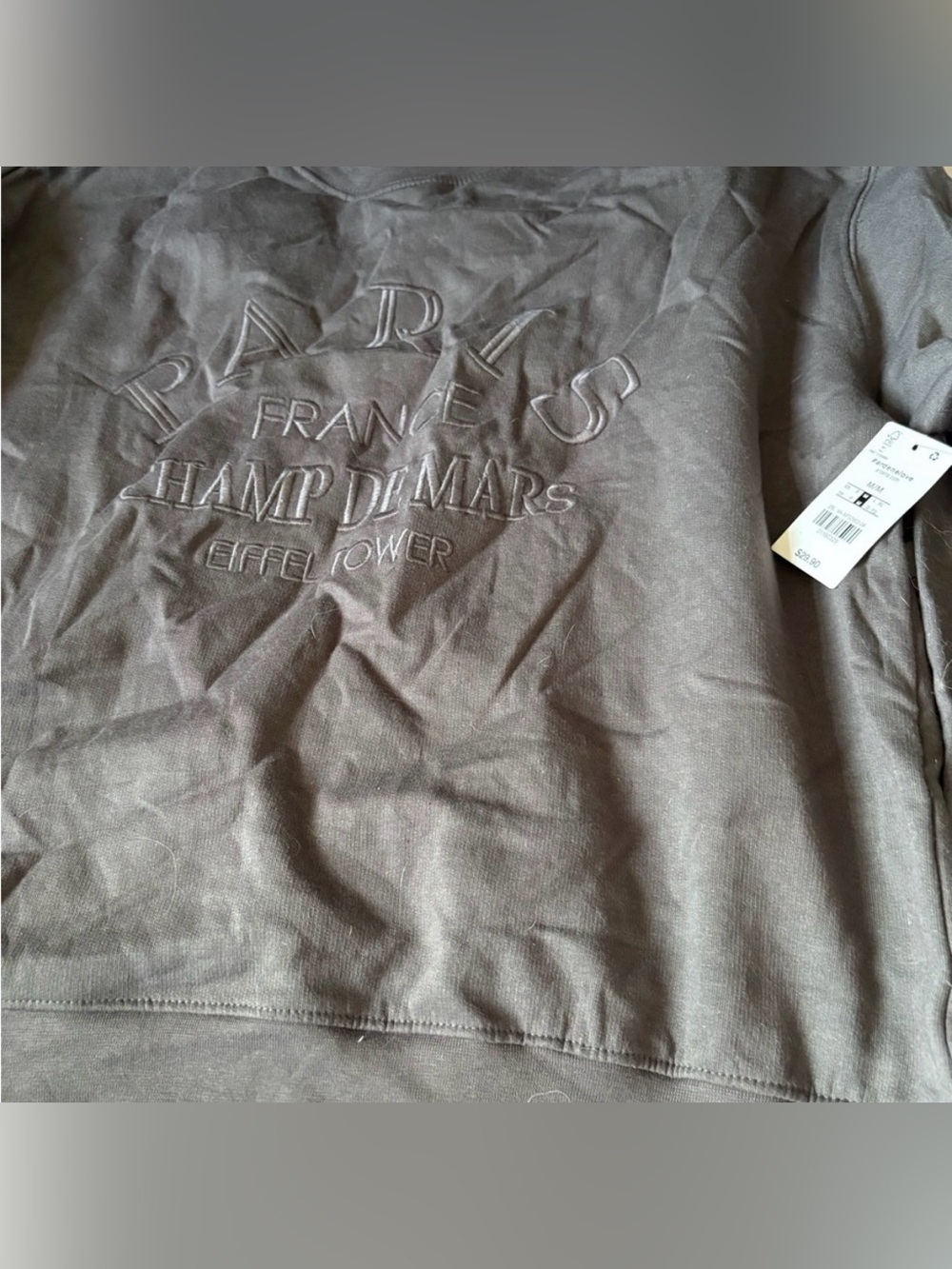 2/$25💌 Embroidered Paris Graphic Shirt - Brown